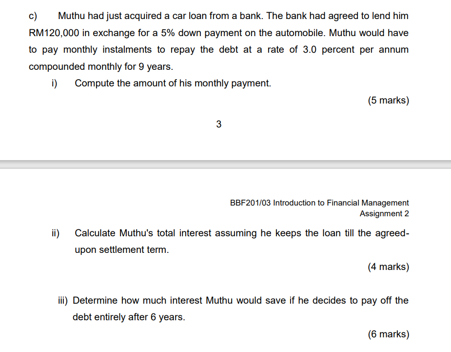 INTRODUCTION TO FINANCIAL MANAGEMENT All answer