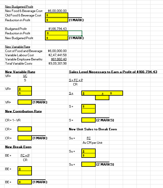On the below statement: (9 MARKS) A. Assume that