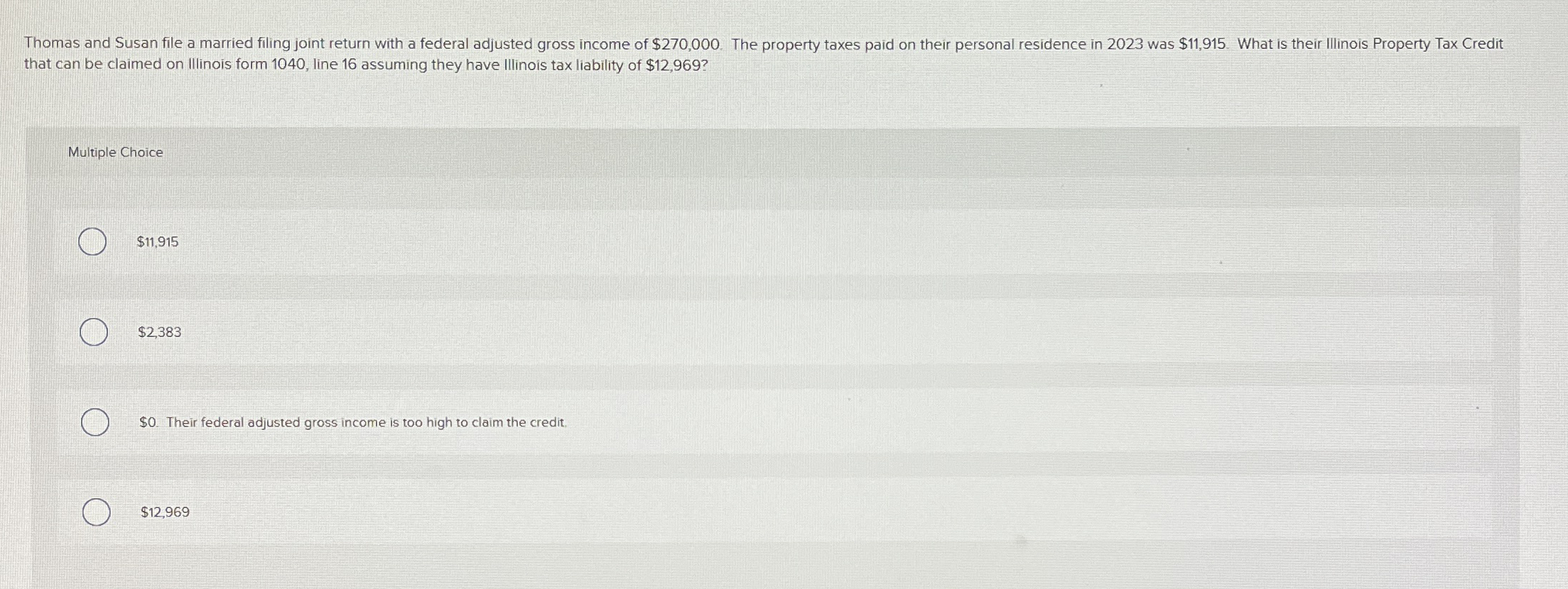 Thomas and Susan file a married filing joint
