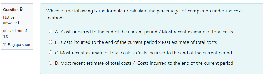 Multiple choice questions attached below Question