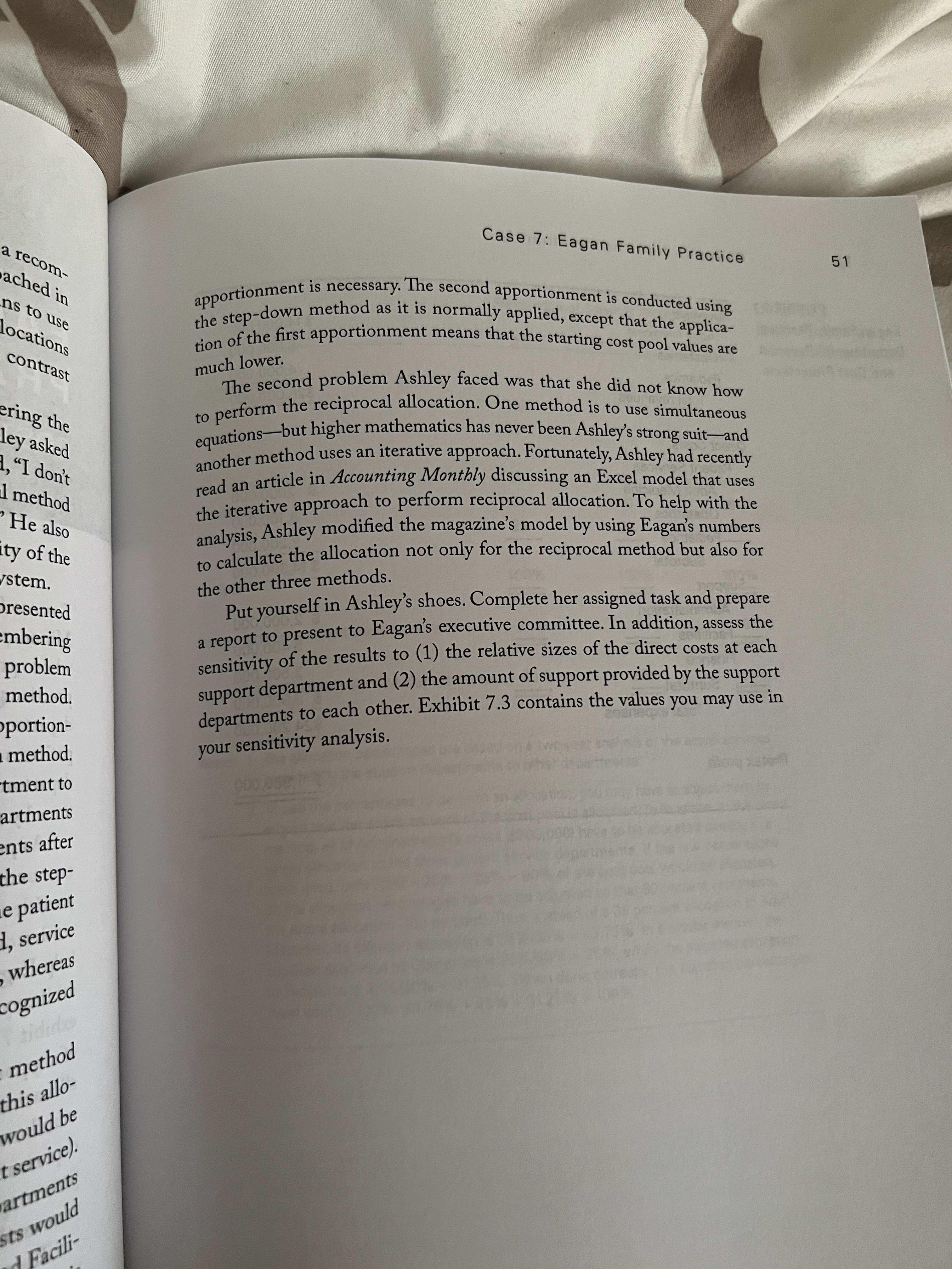 Hi, please see attached case study-Eagan Family