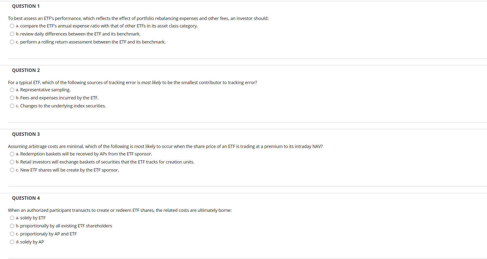 Please help with the following questions QUESTION