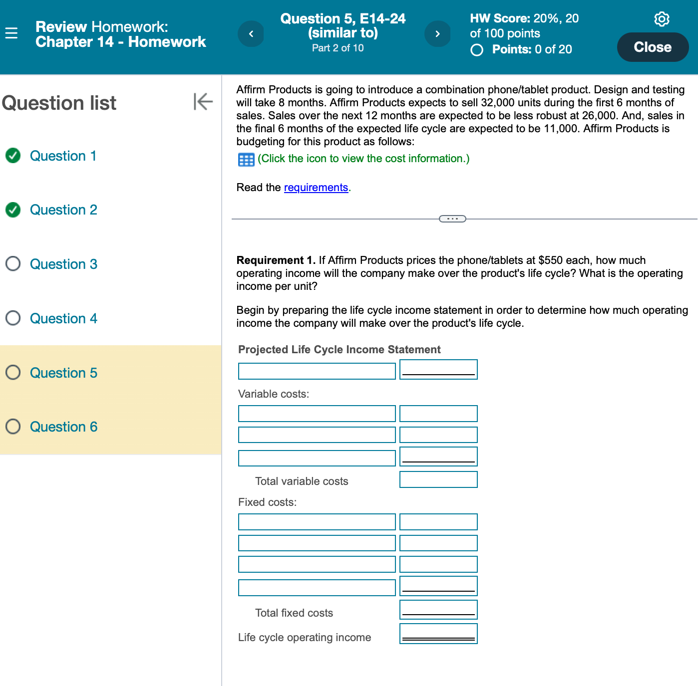 PLEASE SOLVE!!!! X Requirements 1. If Affirm