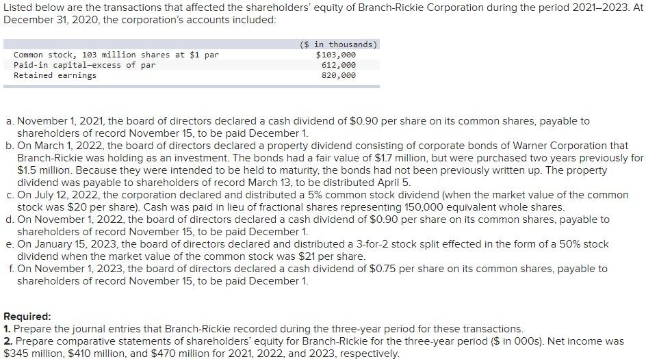 Please explain Required 1 calculations. Thank you