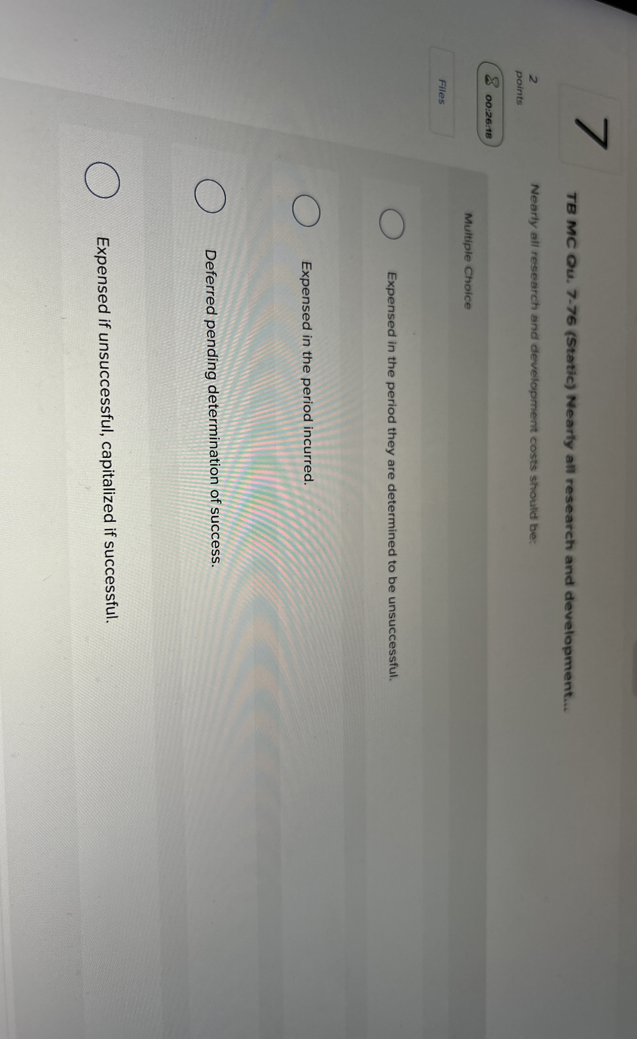 TB MC Ou . 7 - 7 6 ( Static ) Nearly all research