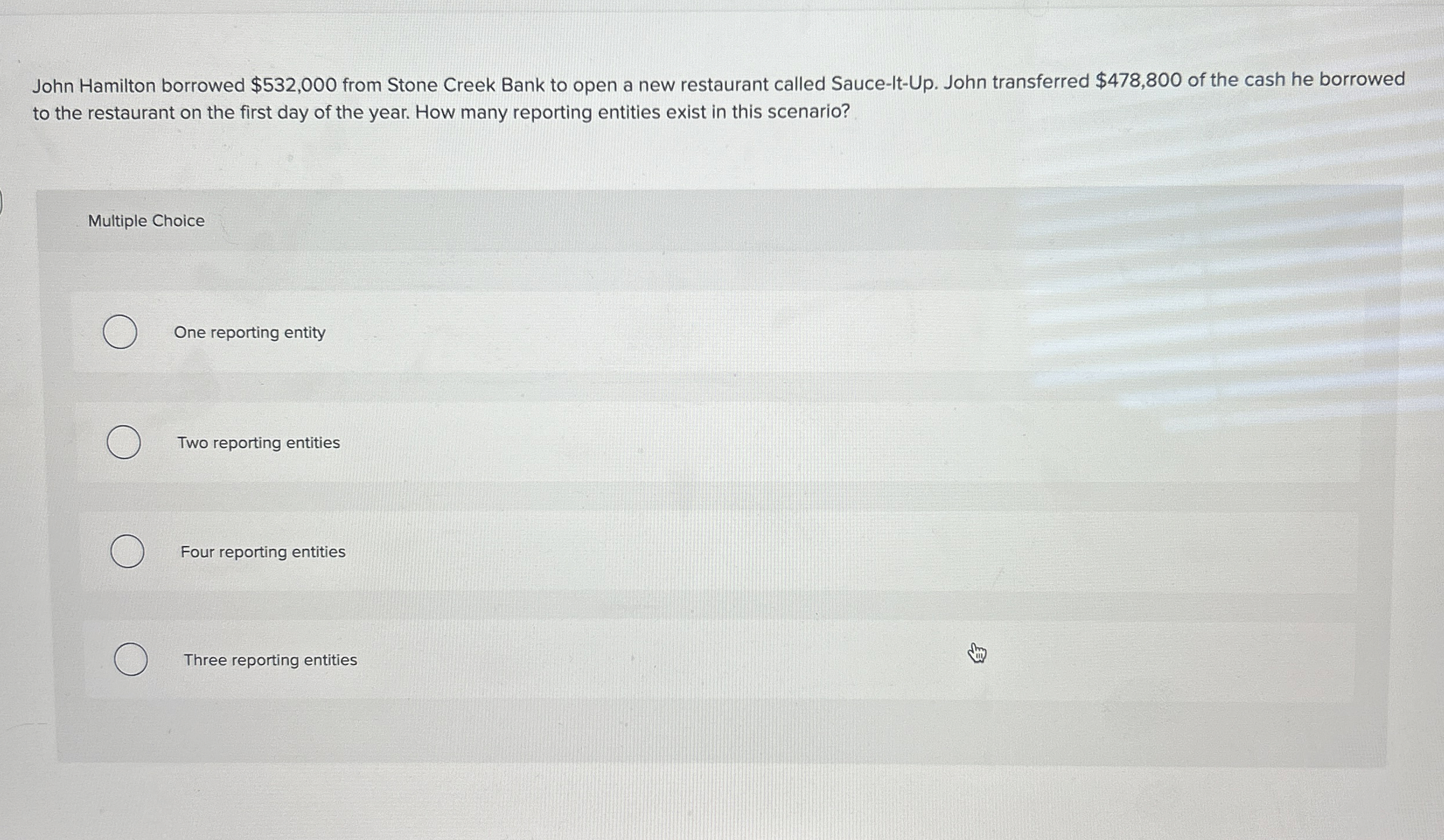 John Hamilton borrowed $ 5 3 2 , 0 0 0 from Stone