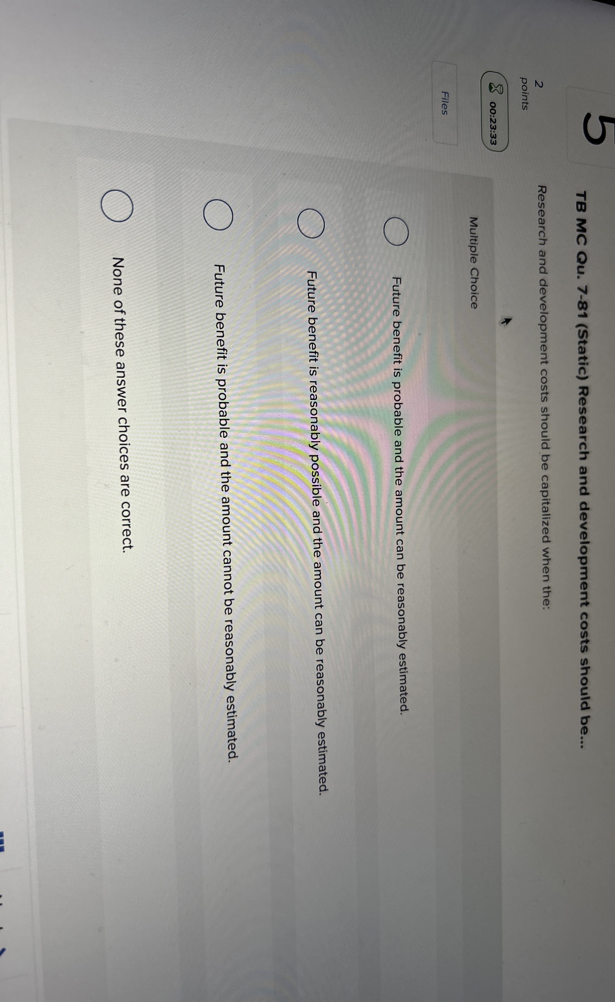 TB MC Qu . 7 - 8 1 ( Static ) Research and
