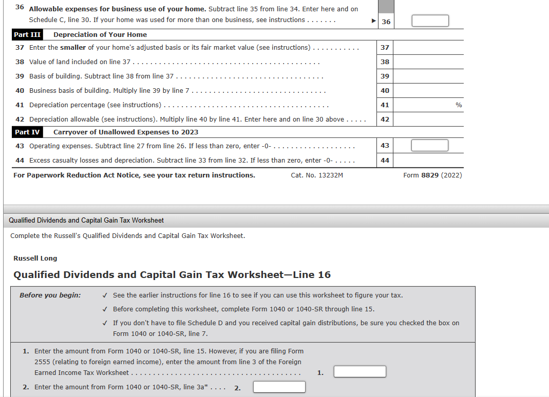 Problem 3-1 Schedule C (LO 3.1, 3.3, 3.5, 3.7)
