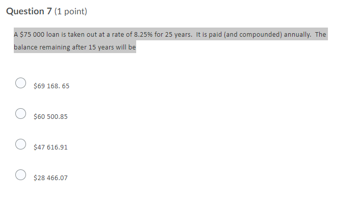 1) Use the following information to answer this