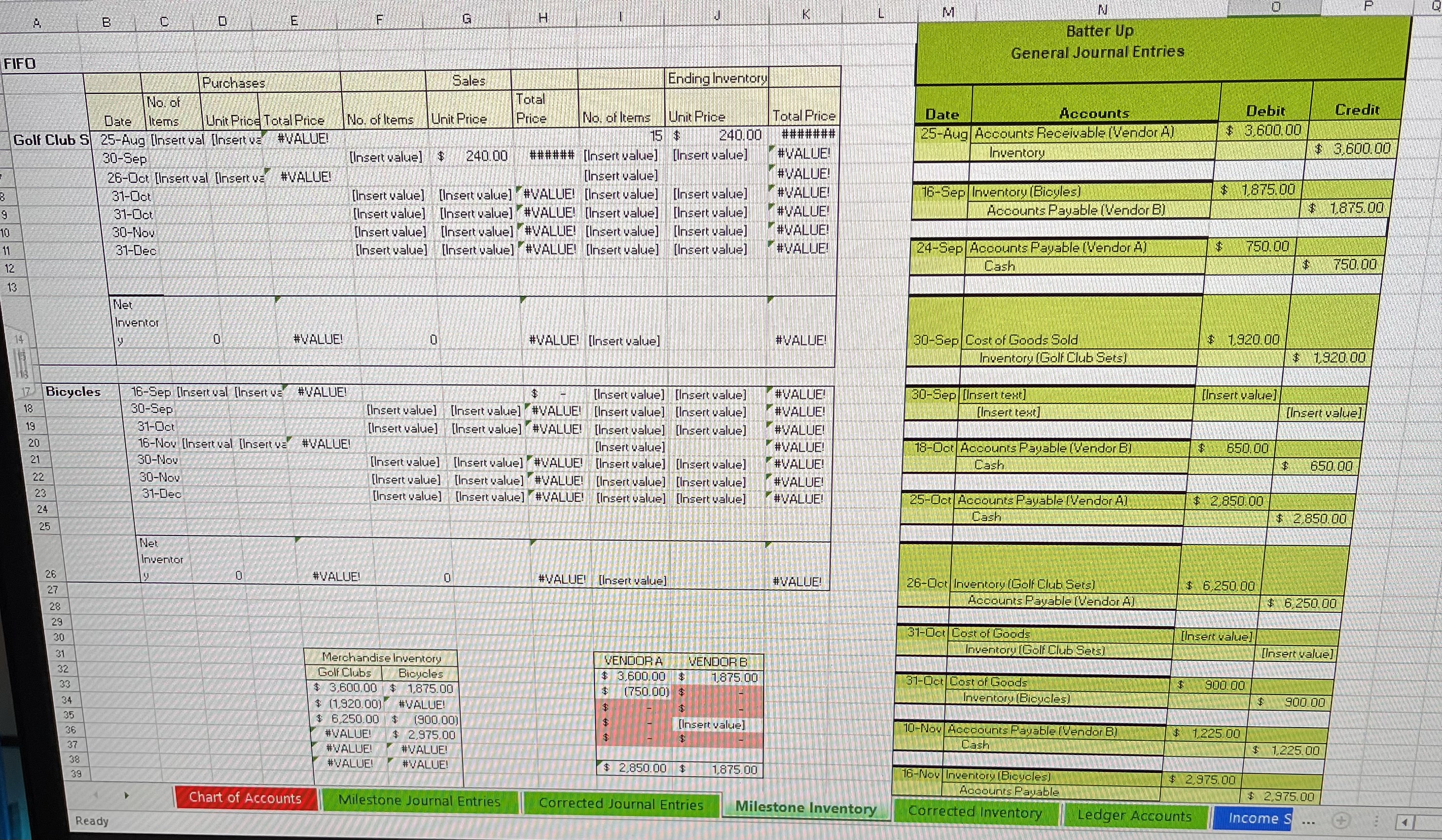 I need help with the inventory boxes. As this is