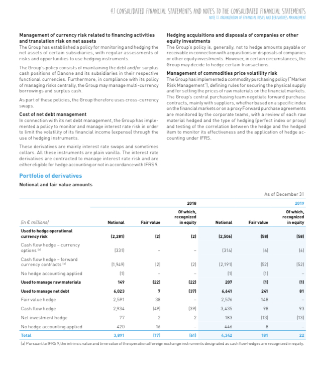 1 Danone will make a euro 95 million acquisition