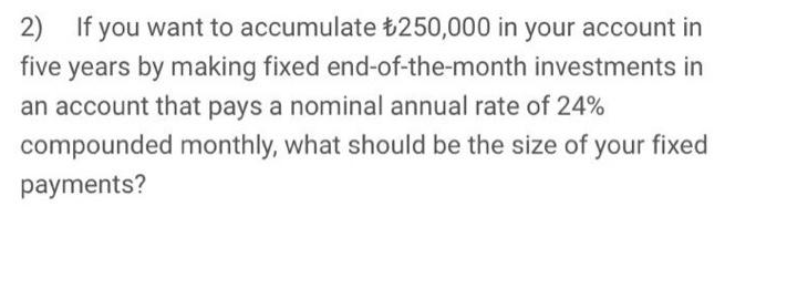 please answer with explanation and calculation