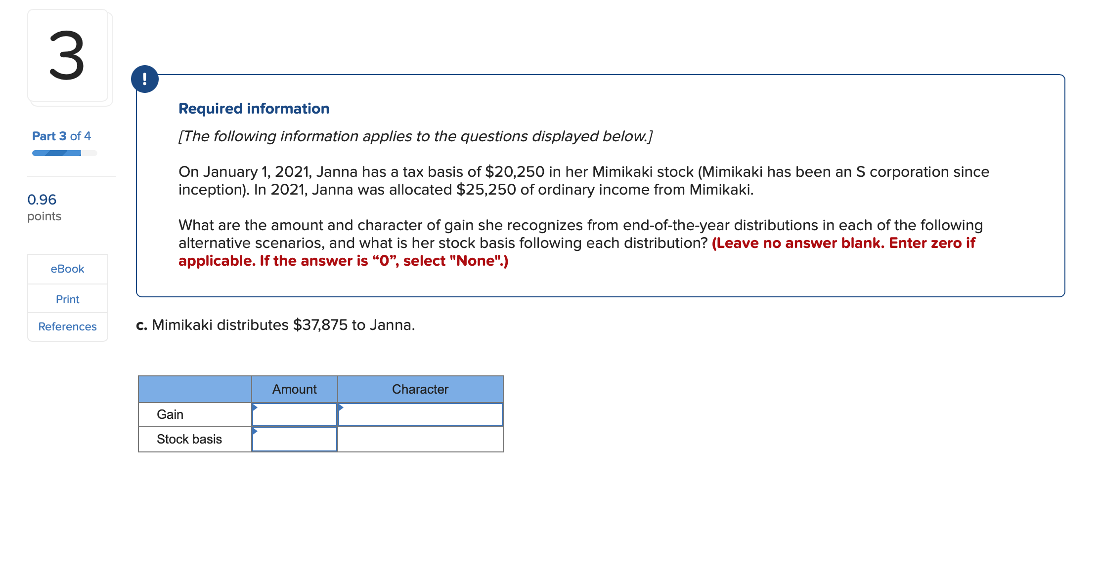 HW 1347 ! Required information Part 1 of 4 [The