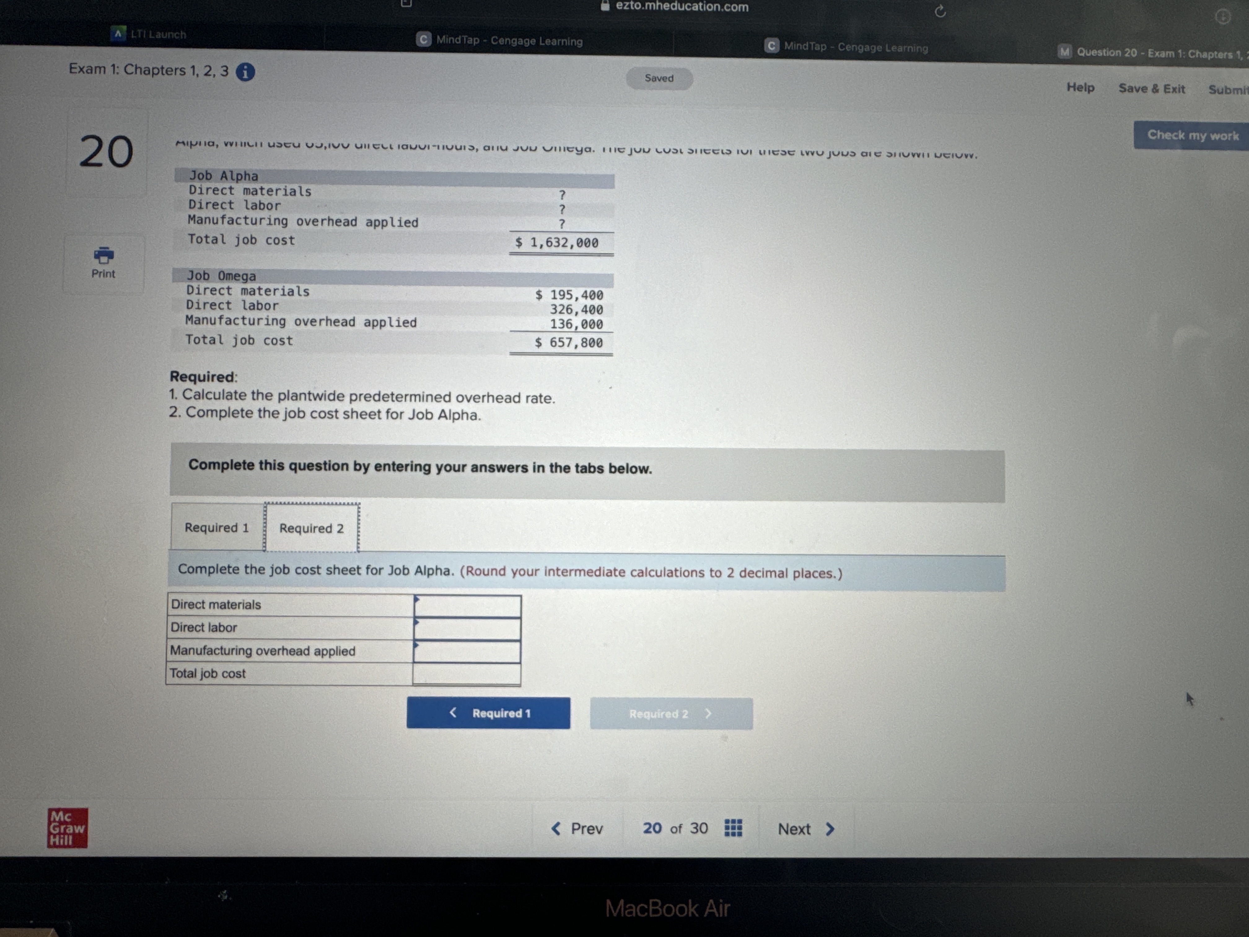 A LTI Launch C Mind Tap - Cengage Learning C