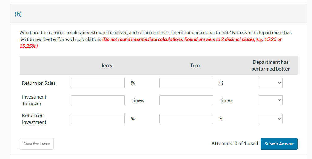 please answer part b most recent year: Jerry