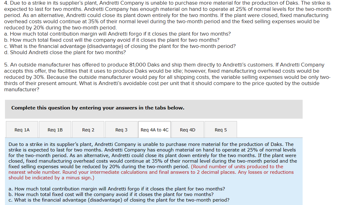 Please help me with the question 4, A,B,C also