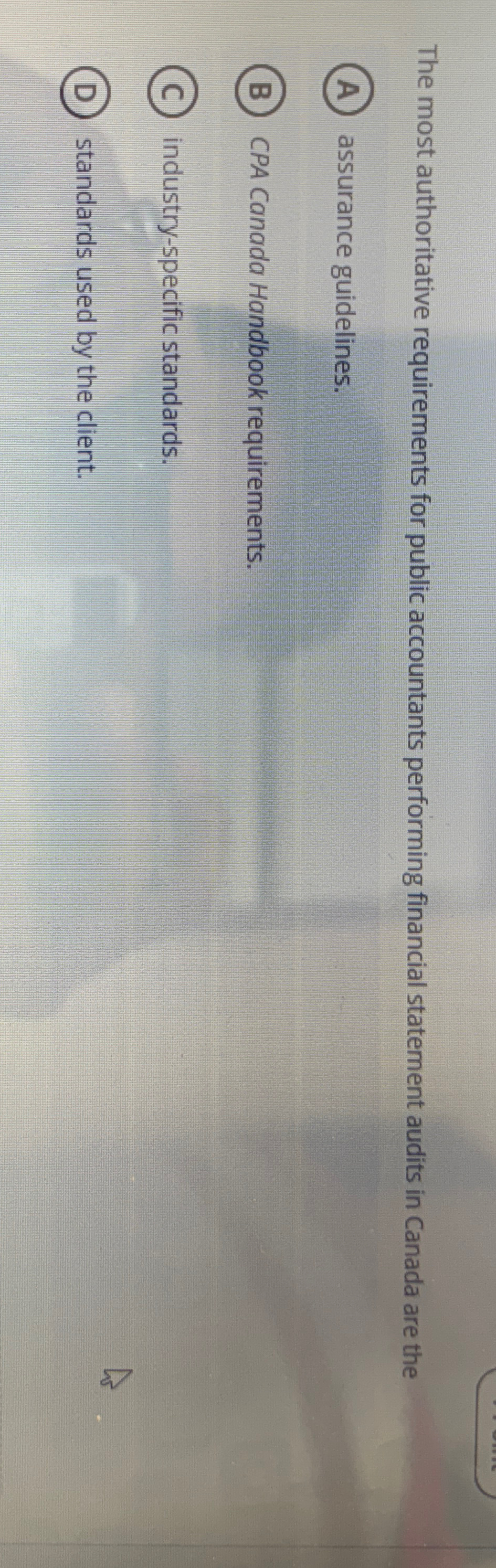 The most authoritative requirements for public