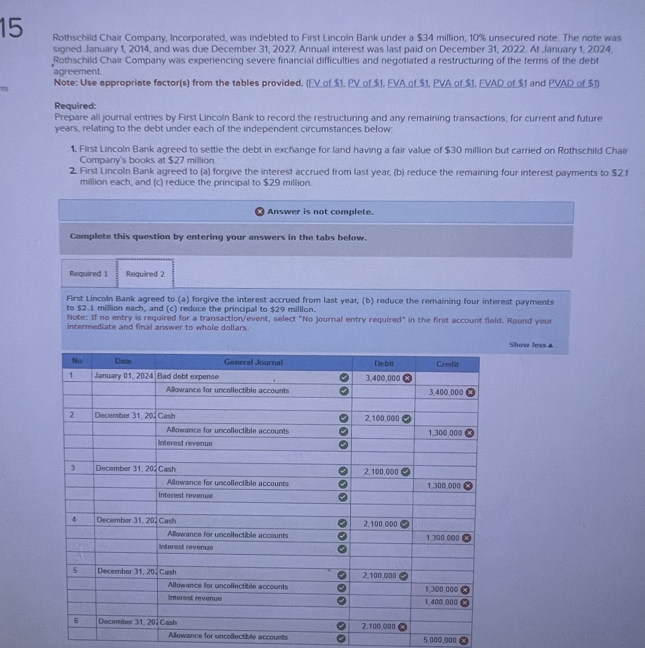1 5 . General Journal