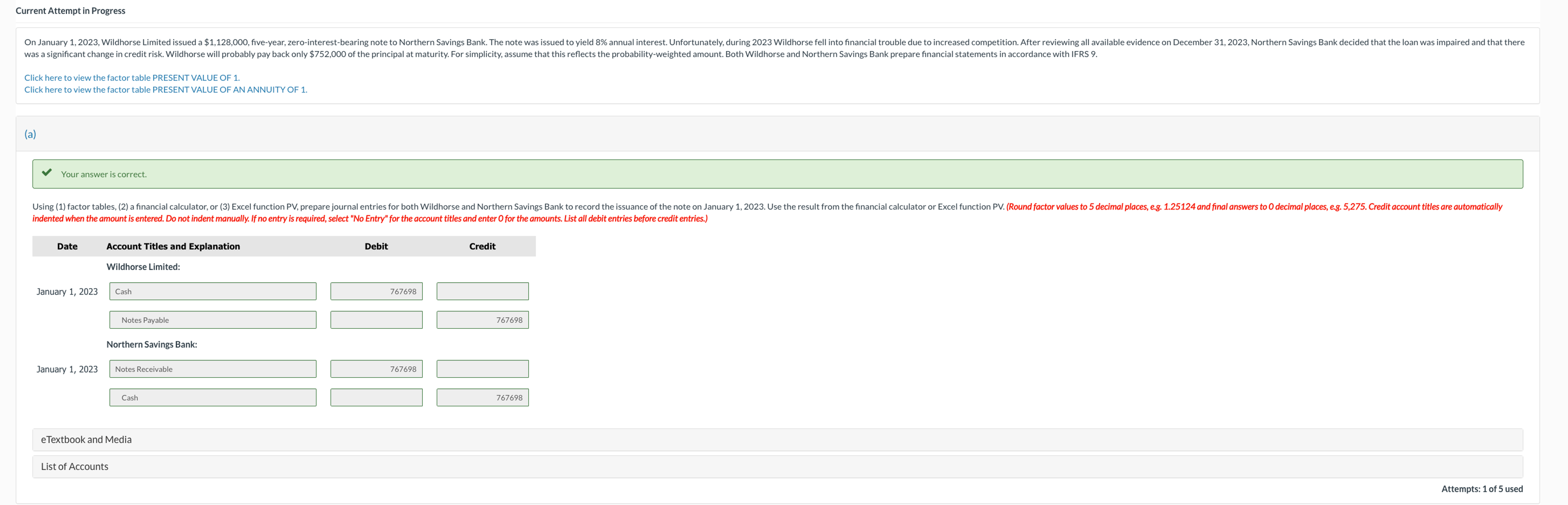 Current Attempt in Progress Click here to view