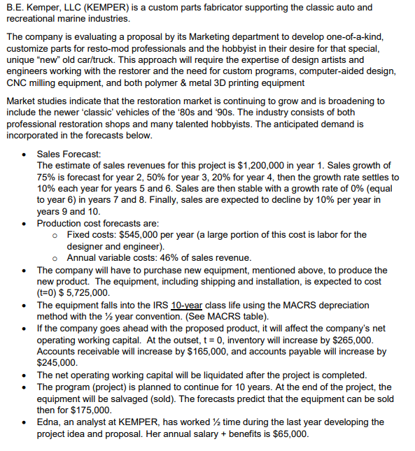 Please show your work using EXCEL FORMULA AND