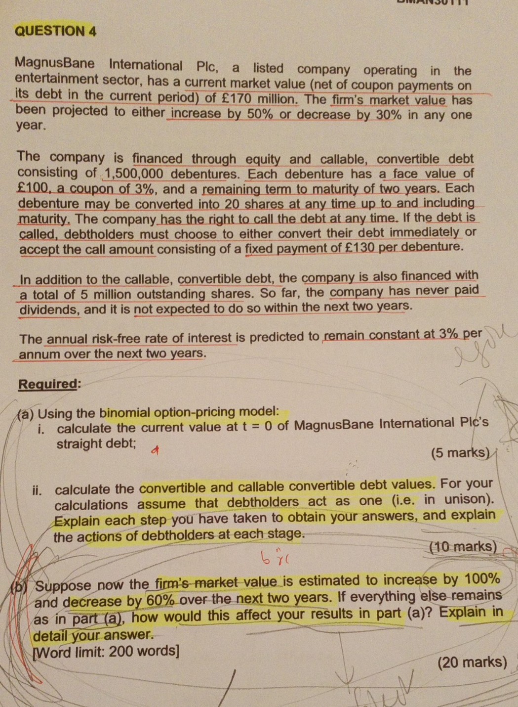 Hi, i can do question a but find it difficult to