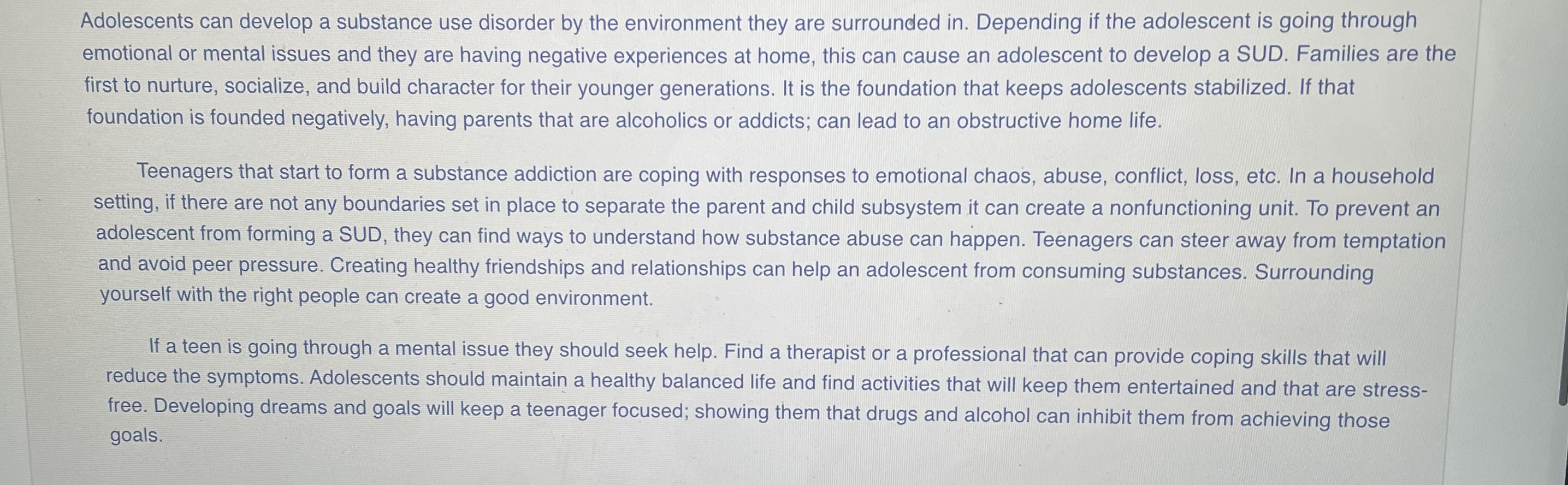 Respond to both of the comments below separately