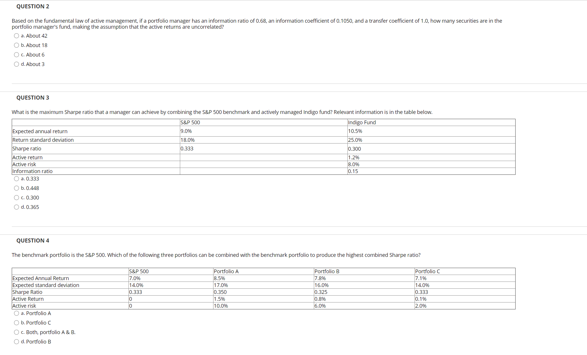 Please help with the following questions: