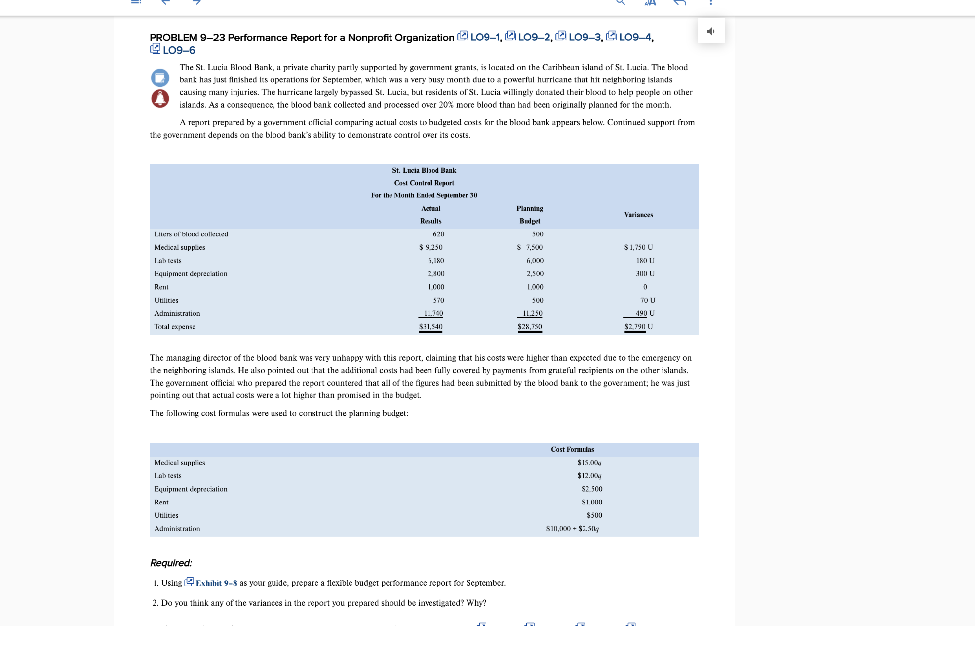 .1. EXHIBIT 98 Performance Report Combining
