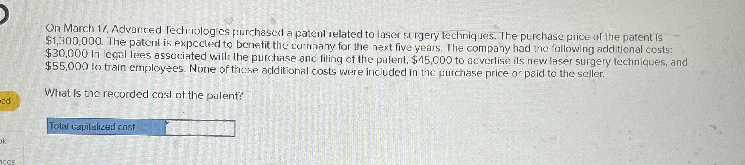 On March 1 7 , Advanced Technologies purchased a