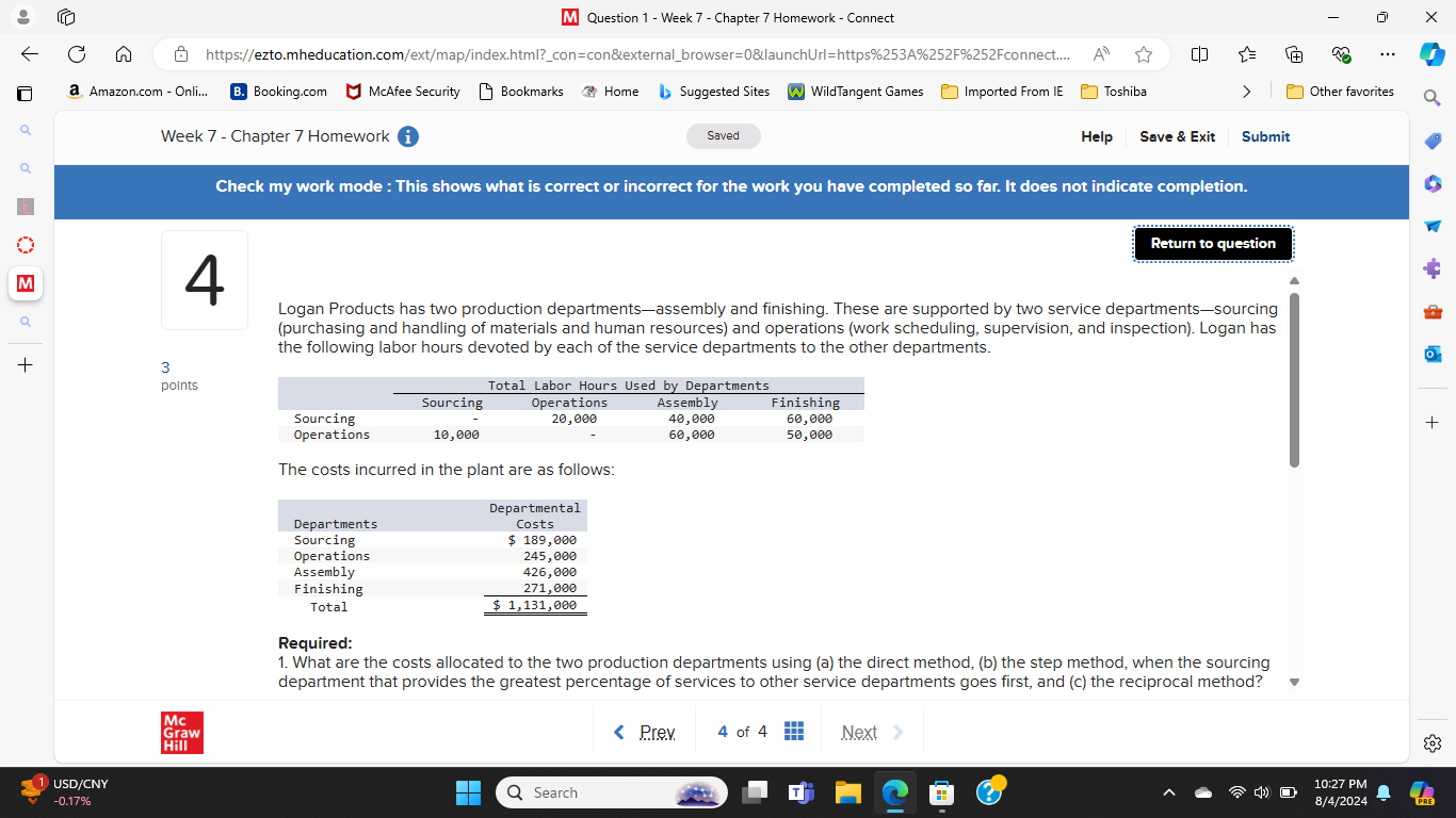 M Question 1 - Week 7 - Chapter 7 Homework -