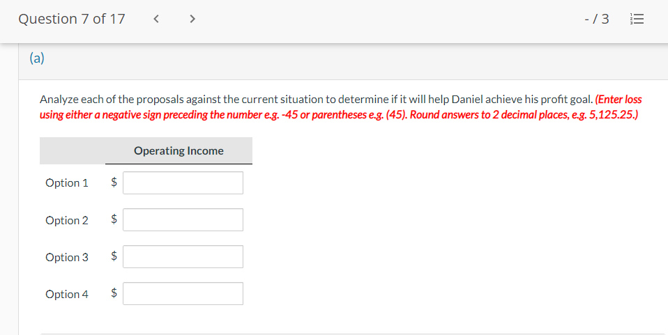 Question70f17 < > | x... LU i x : Current Attempt