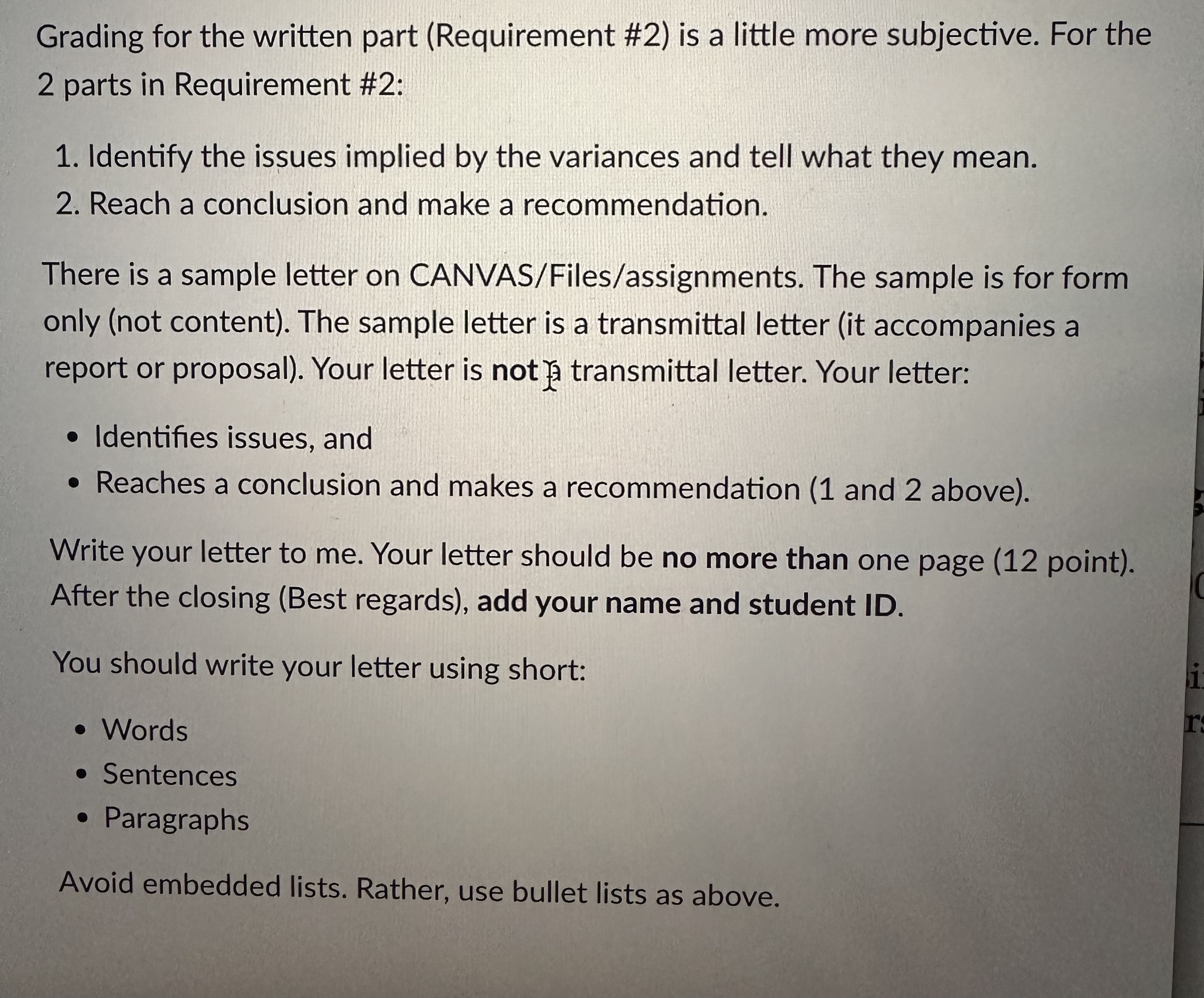 Please use format and excel variance worksheet to