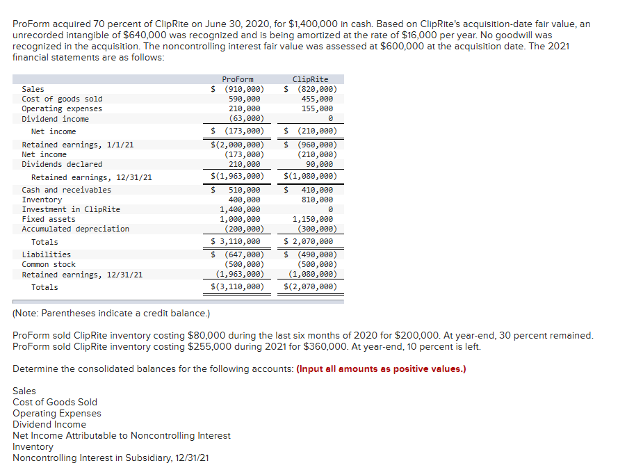 please help fill out the table. The one number
