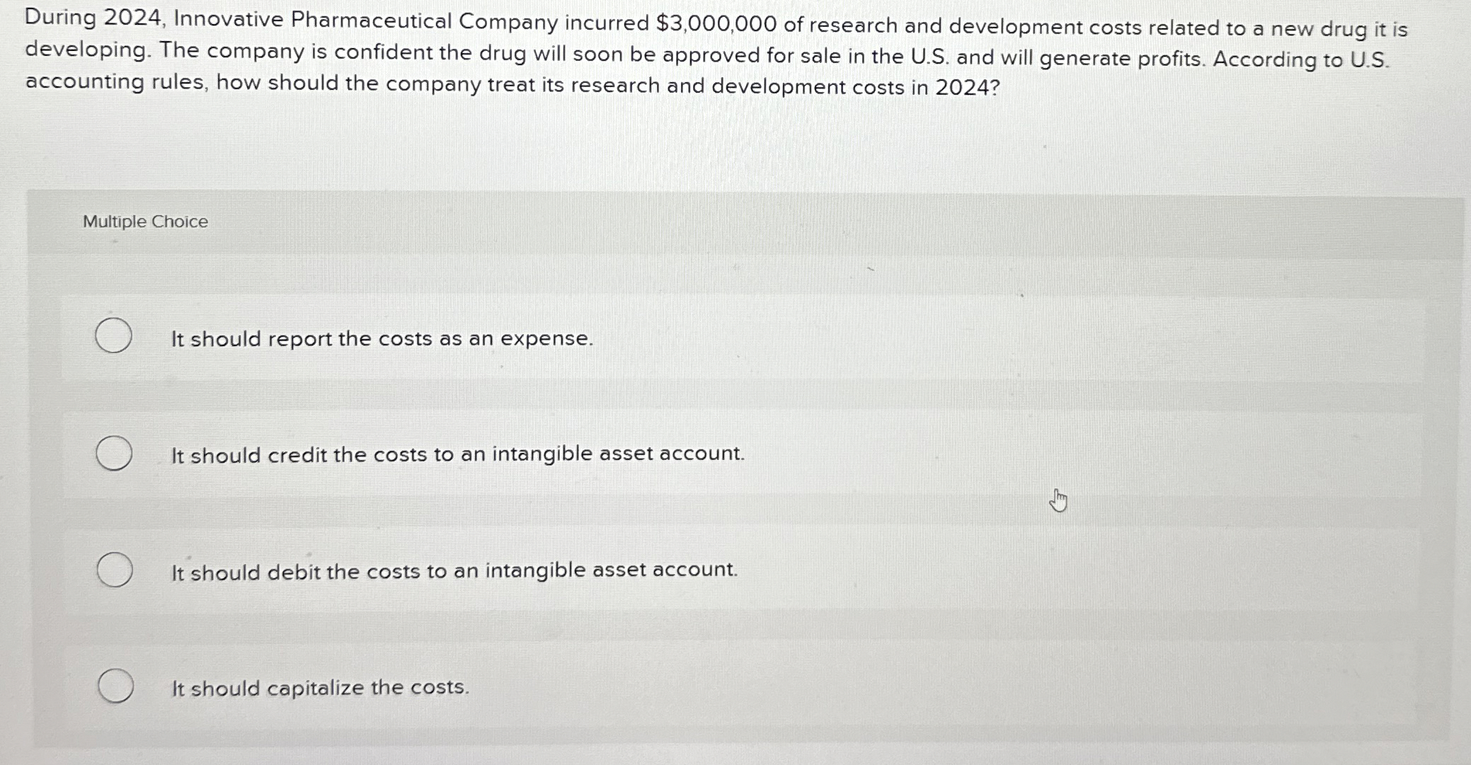 During 2 0 2 4 , Innovative Pharmaceutical