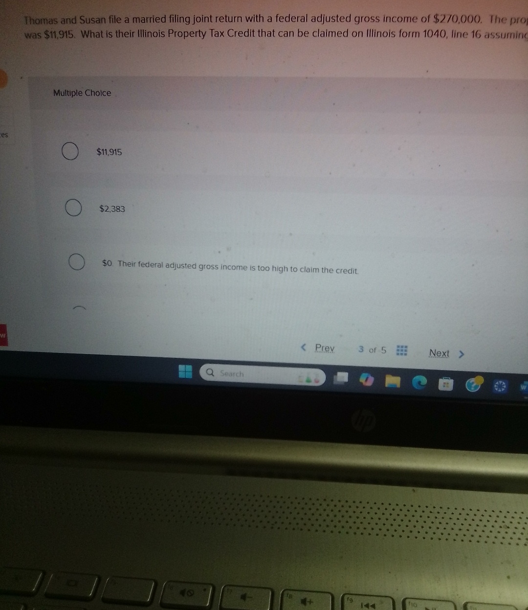 Thomas and Susan file a married filing joint