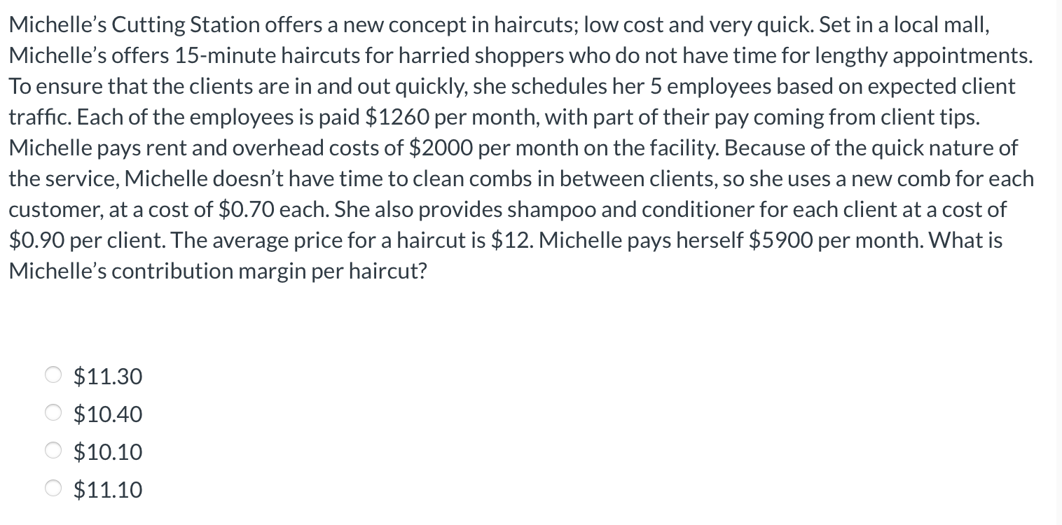 Michelle's Cutting Station offers a new concept