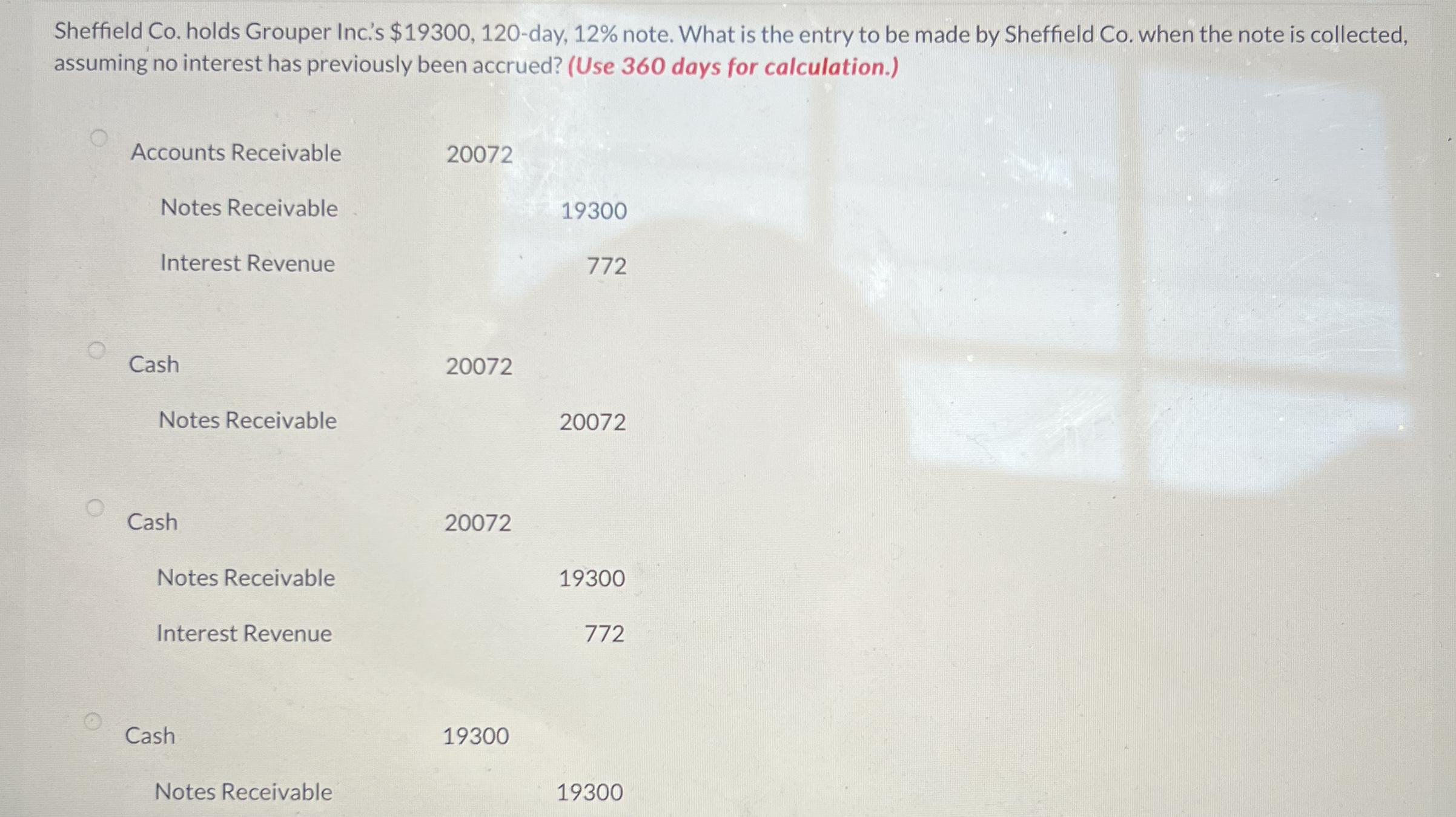 Sheffield Co . holds Grouper Inc. ' s $ 1 9 3 0 0