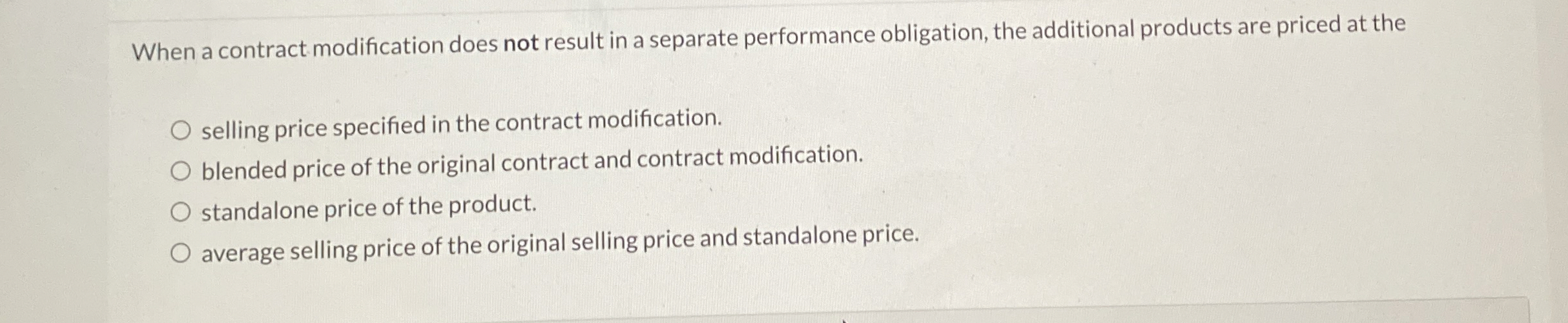 When a contract.modification does not result in a