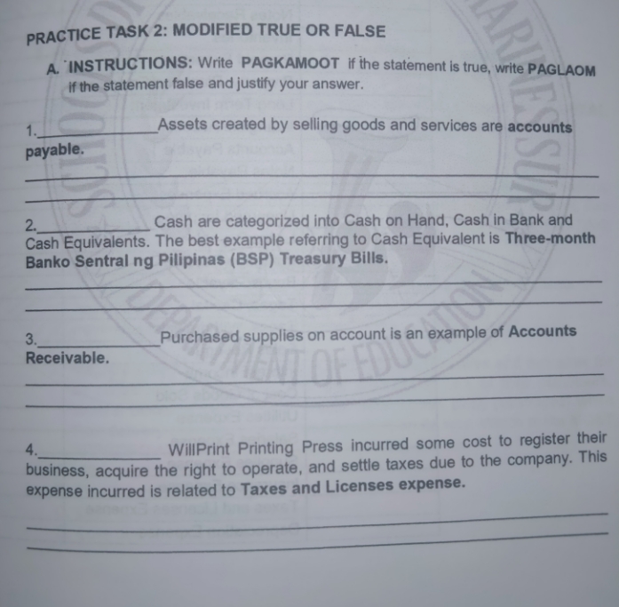 I need help for this task please. PRACTICE TASK