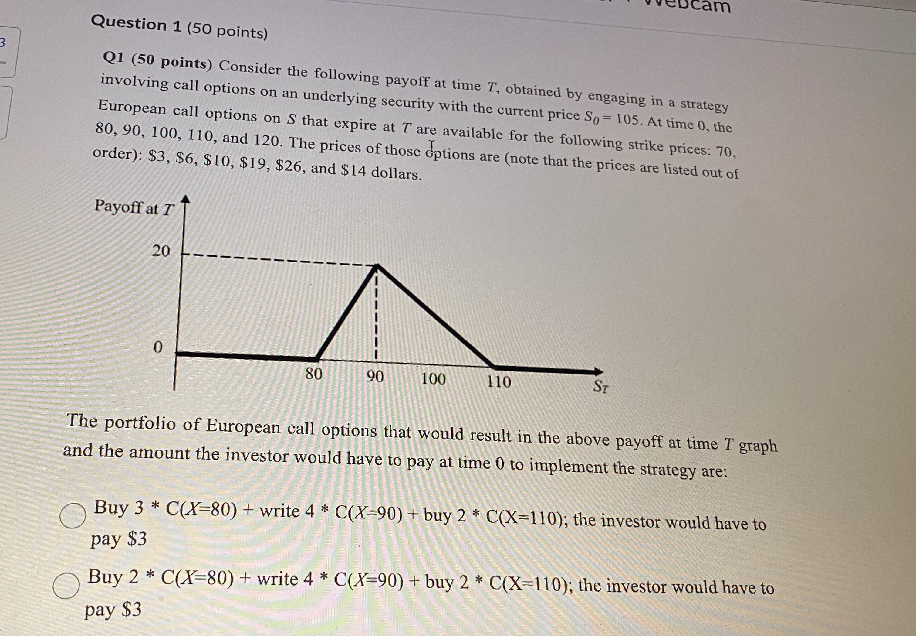 cam Question 1 (50 points) Q1 (50 points)