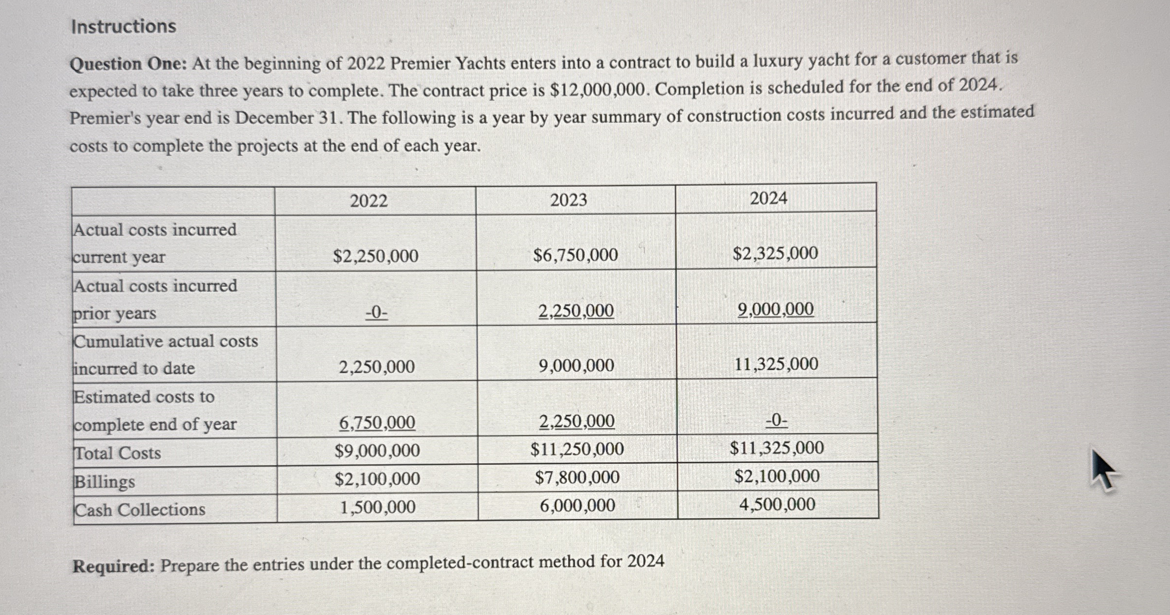 Instruction: please include a clear answer of