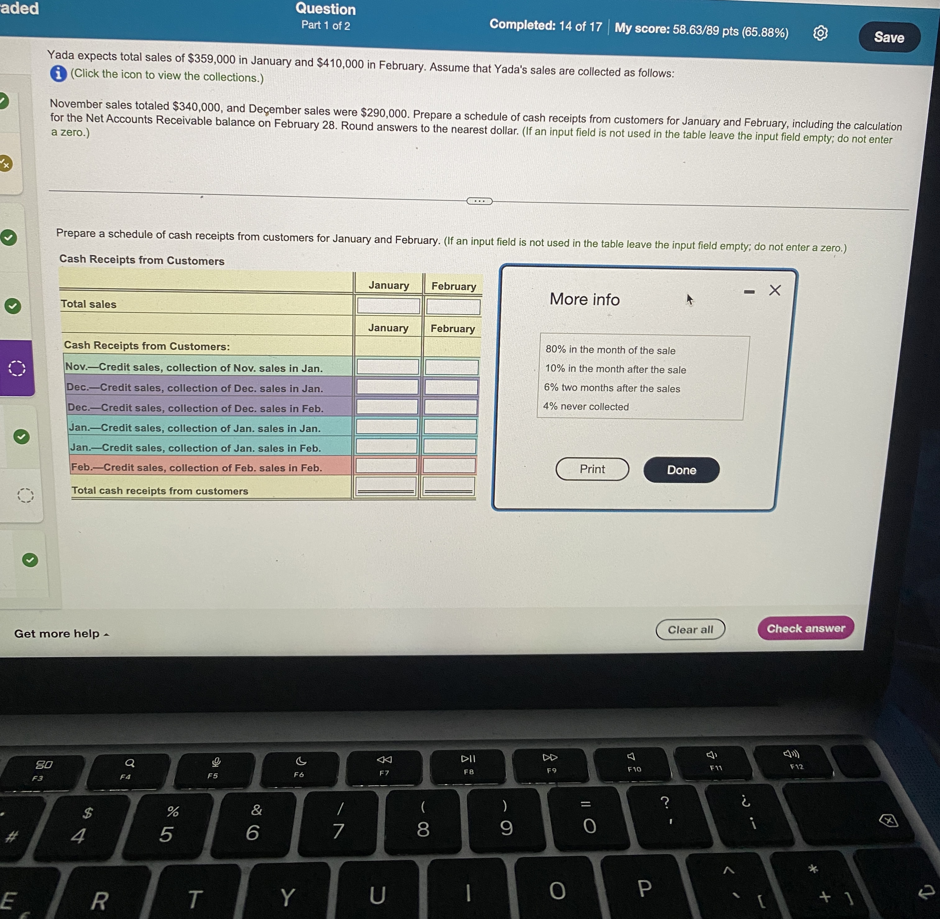 Yada expects total sales of \ ( \ $ 3 5 9 , 0 0 0