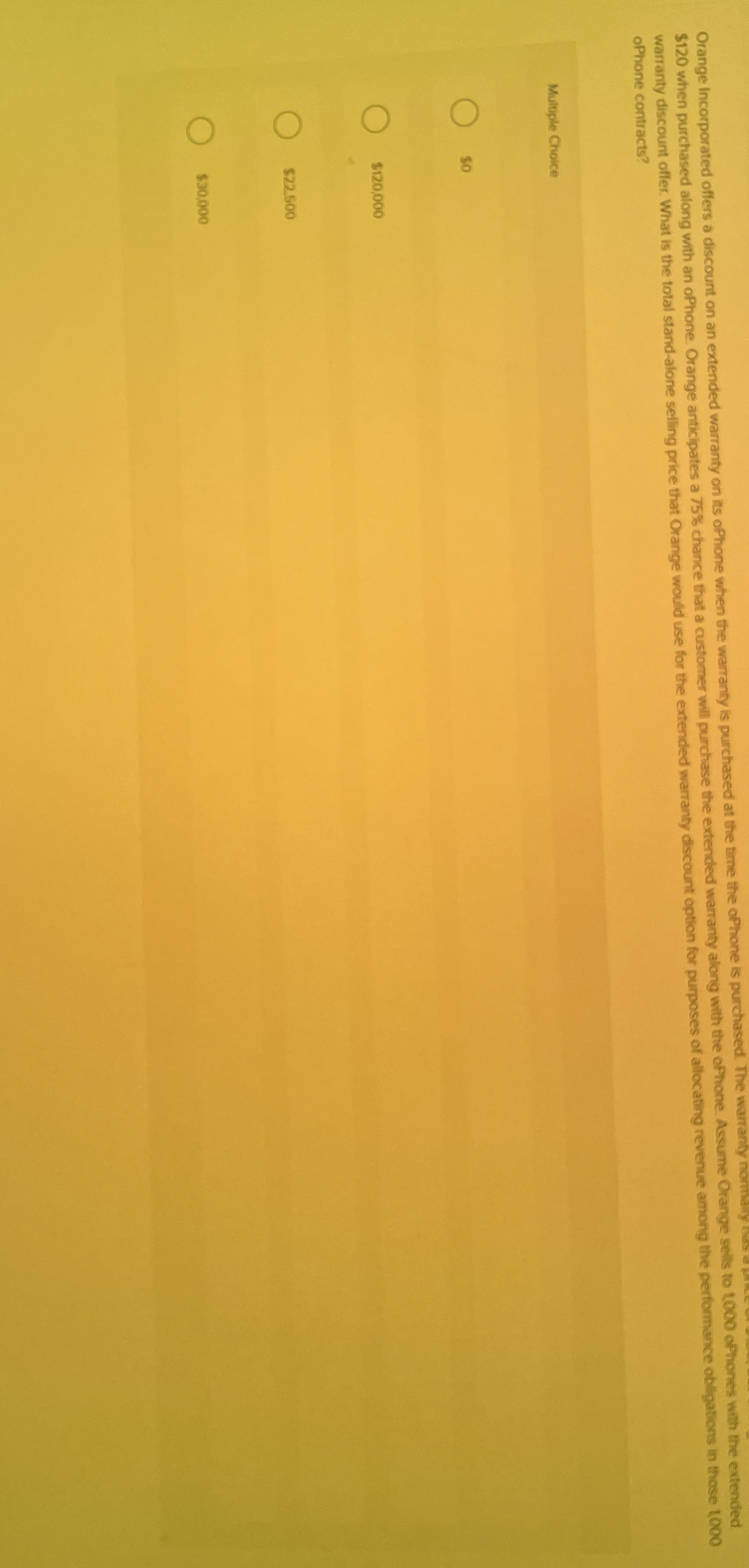 warranty discount offer. What is the total stand