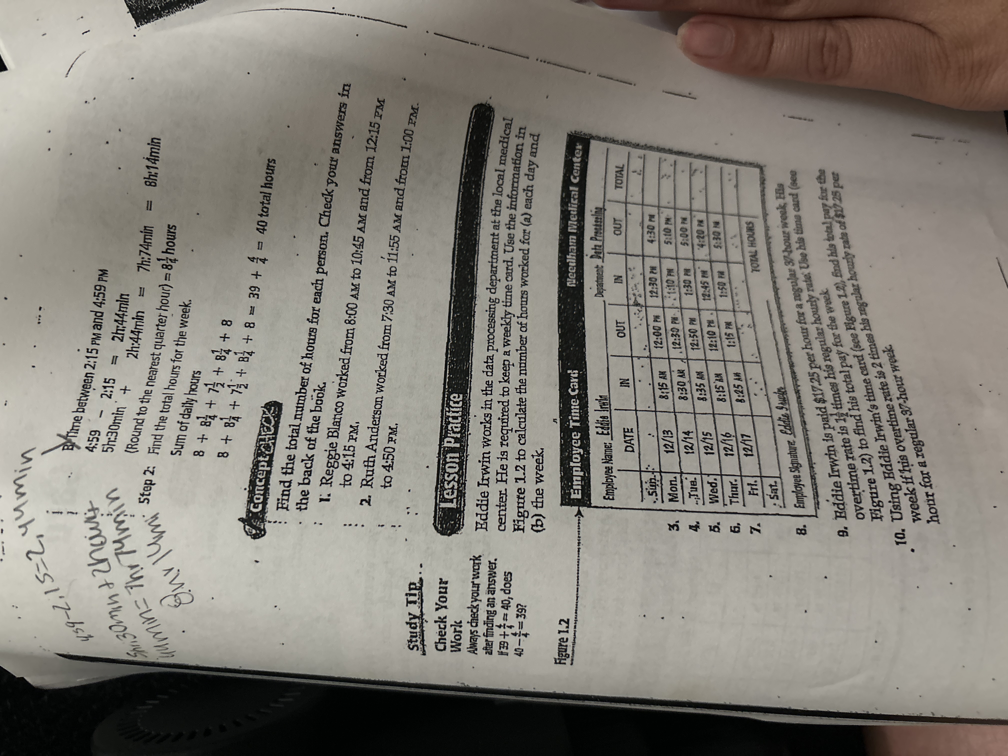 459-2,15=2,49 min /S: 30 min + 2hours ByTime