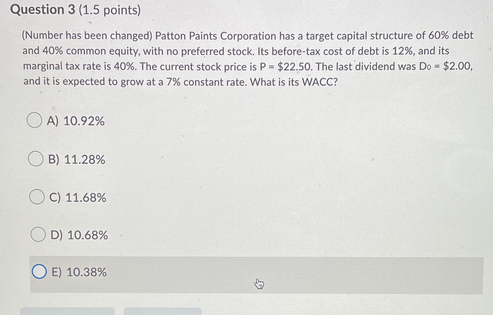 What is the formula to answer this question?