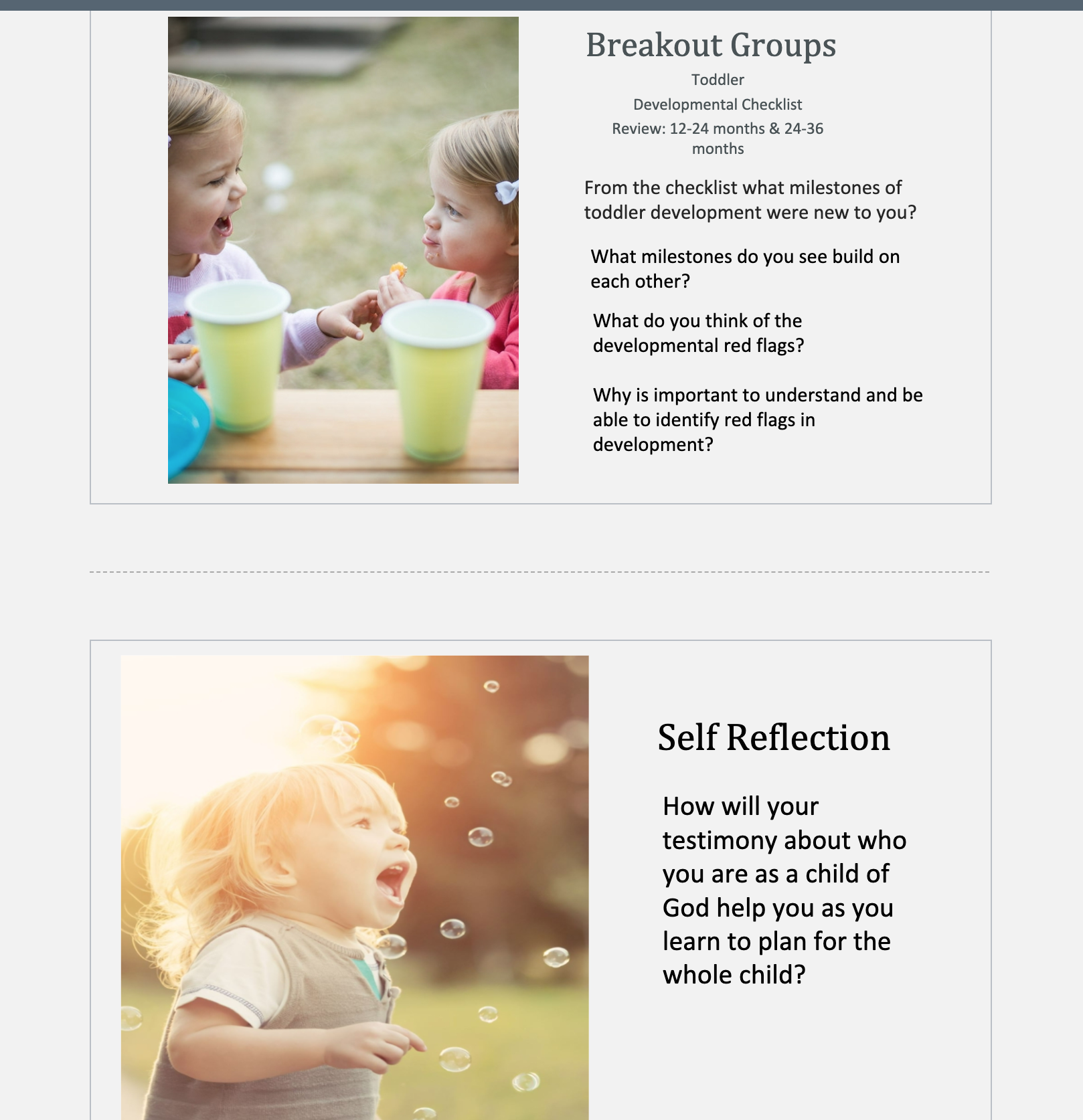 Bullet point three important points that stood