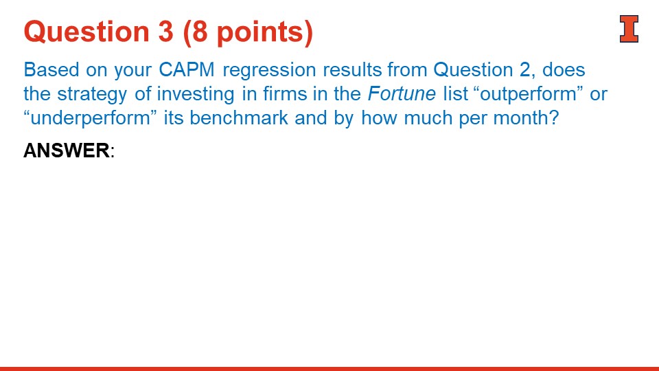 Question 2 (24 points) I Using the spreadsheet,