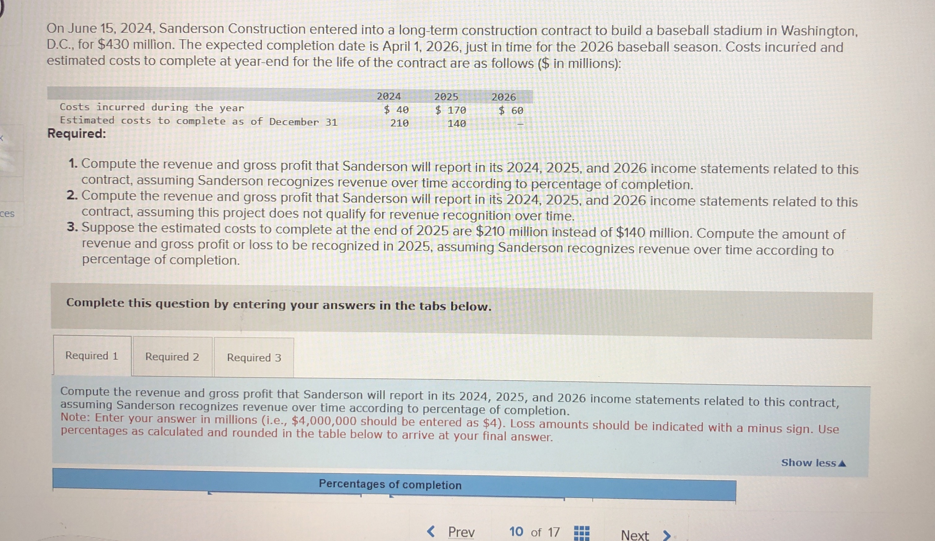 On June 1 5 , 2 0 2 4 , Sanderson Construction