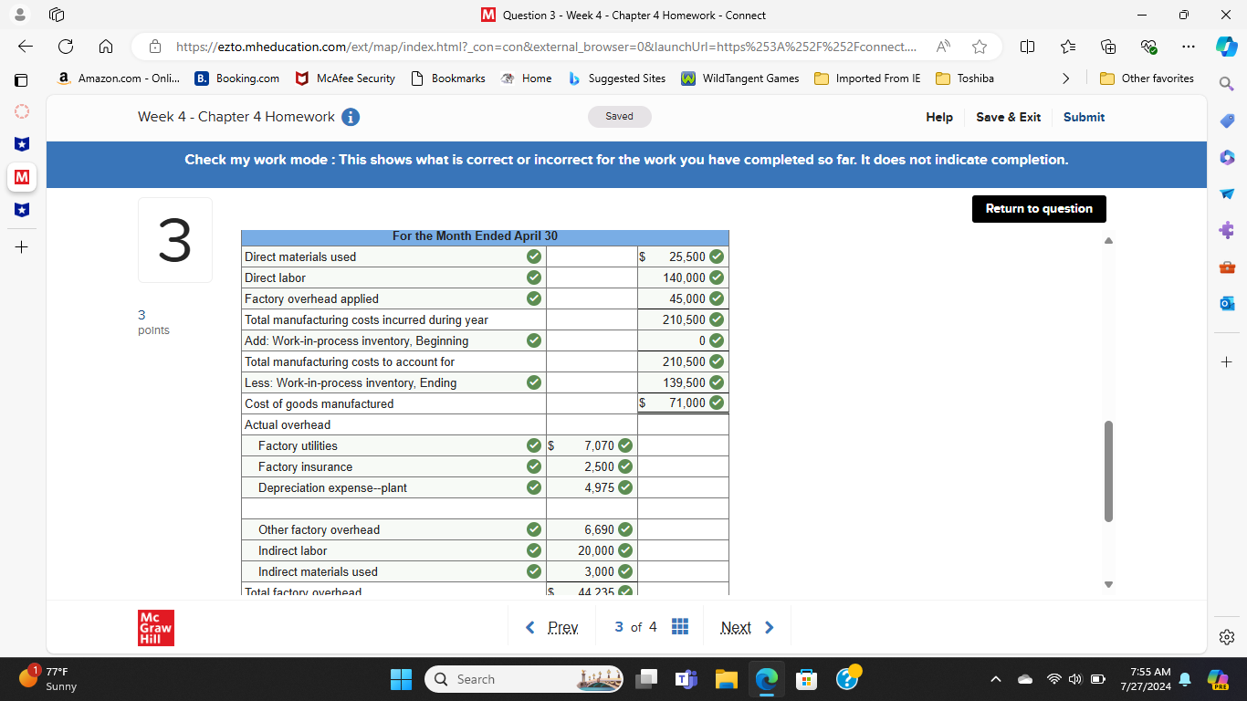 M Question 3 - Week 4 - Chapter 4 Homework -