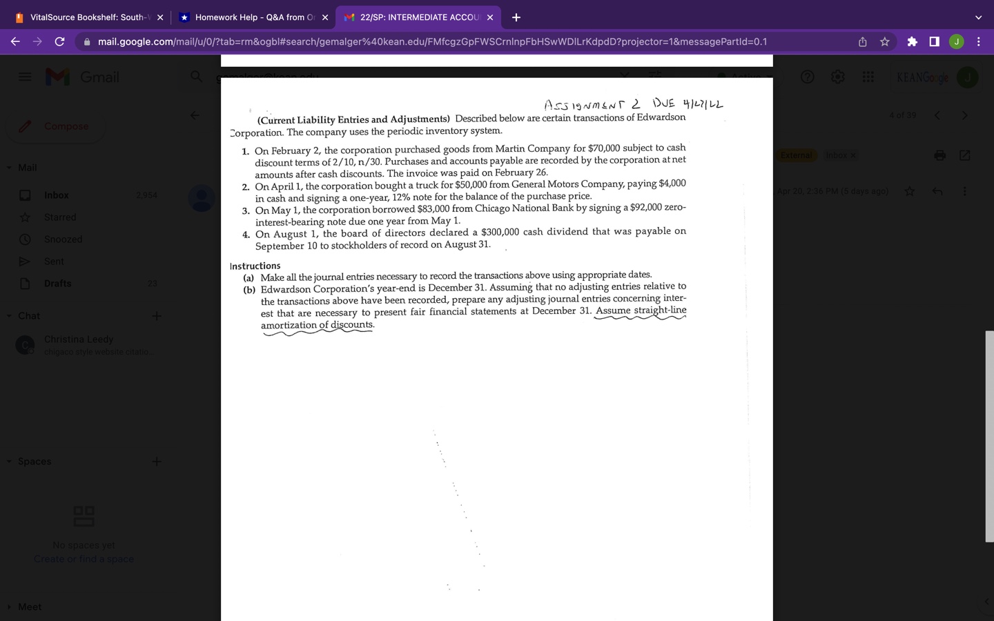 VitalSource Bookshelf: South-V X * Homework Help